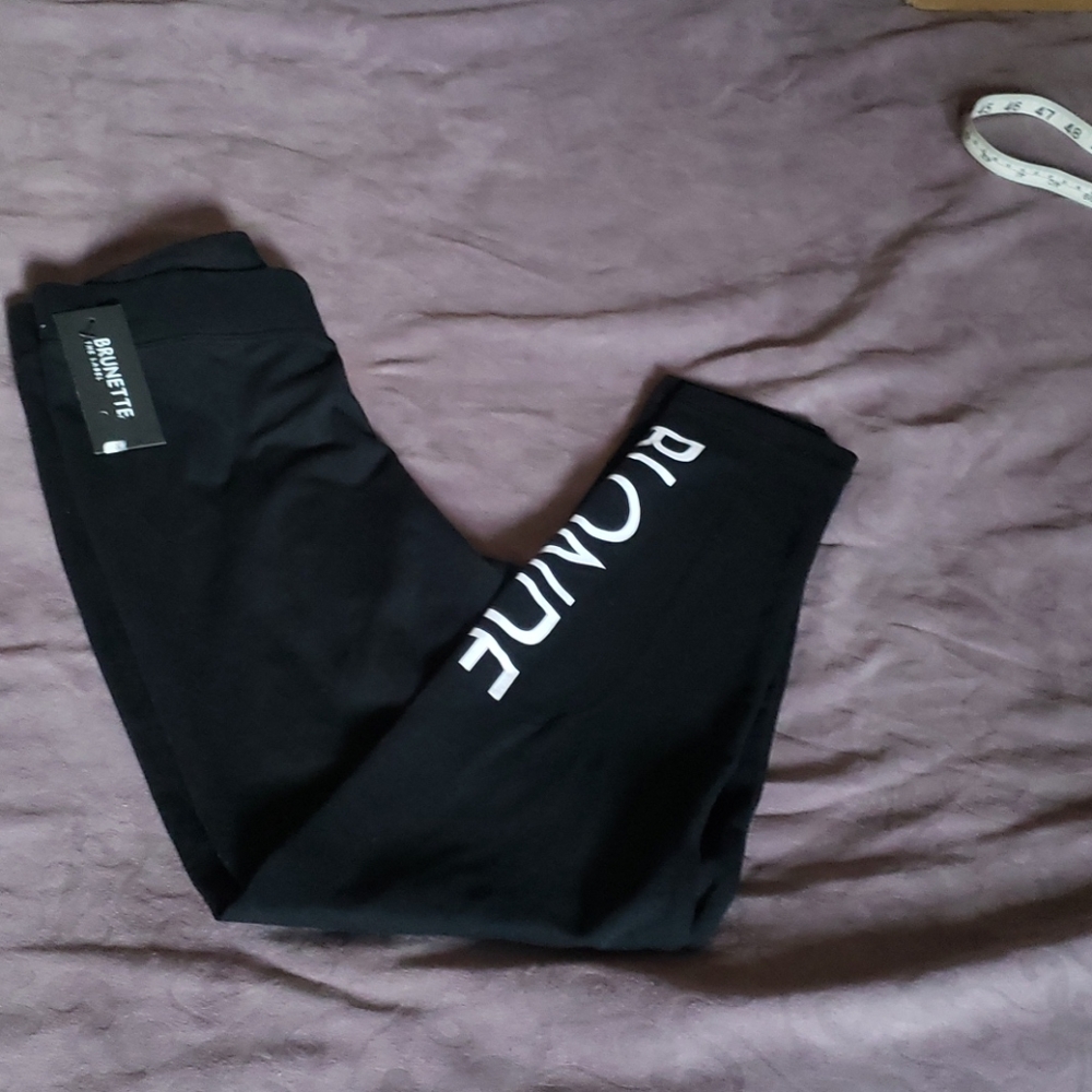 NWT Brunette the Label leggings. Size XS/S